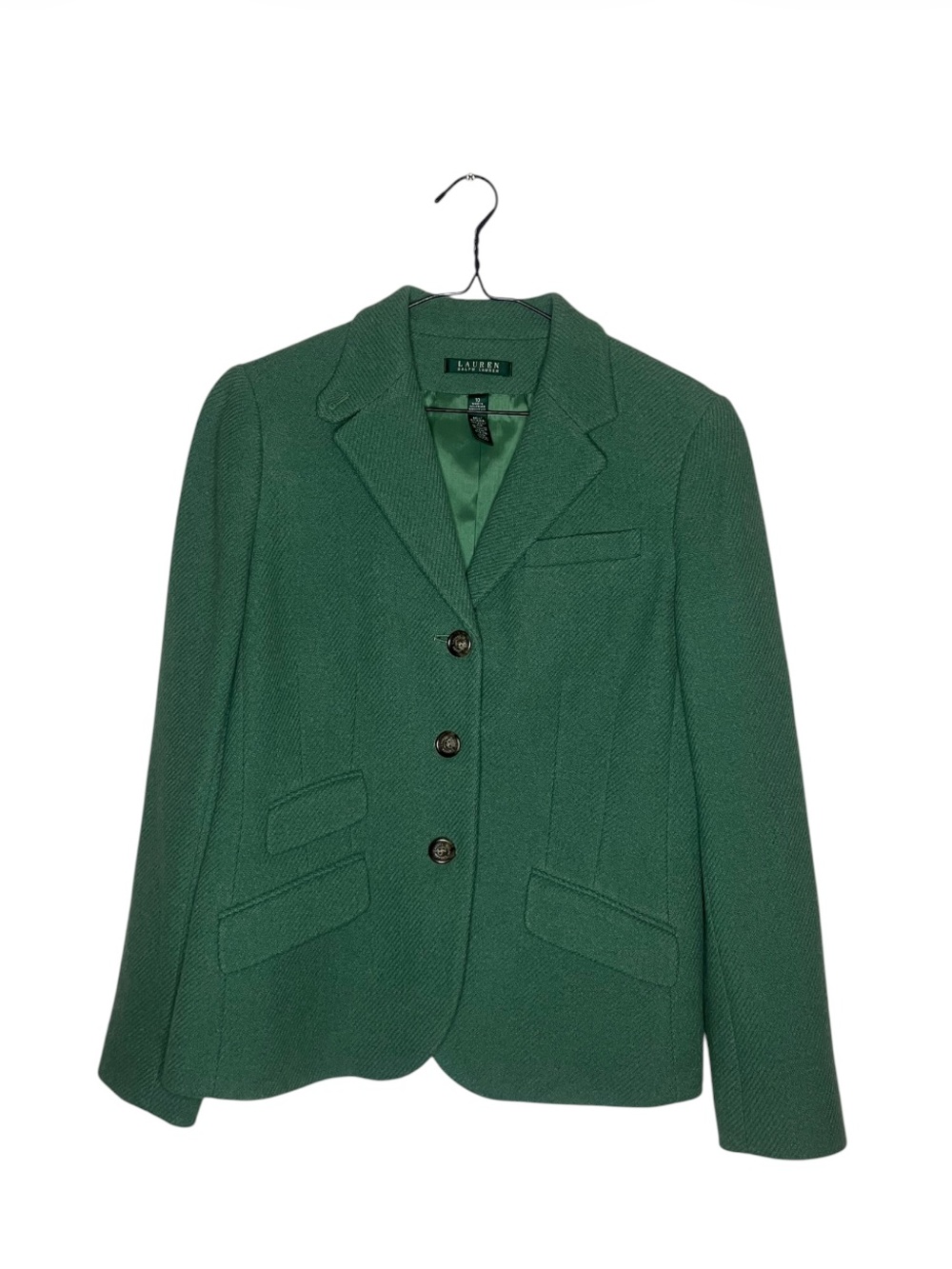 Lauren Ralph Lauren Forest Green Tailored Women's Blazer